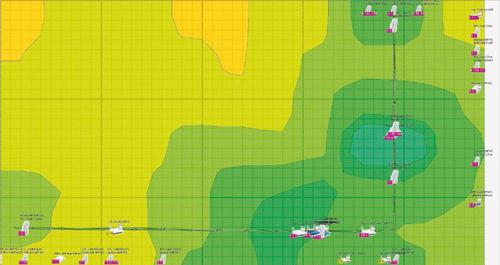 Das Tool Heatmapper zeigt Ihnen auf einen Blick, wo WLAN-Schwachstellen liegen. (c) tecchannel.de