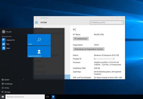 Keine Feature-Updates und auch keine unnötigen Apps auf dem Desktop: Mit der LTSB-Version von Windows 1o steht eine extrem stabile Version bereit. (c) Bär & Schlede