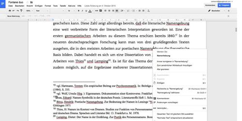 Google Docs (c) tecchannel.de