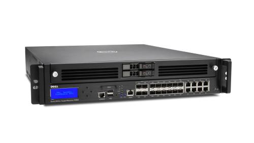 Die SuperMassive 9800 ist das neue Spitzenmodell unter den Next-Generation-Firewalls der 9000er-Serie von Dell. Sie soll bis zu 20 Gbit/s Leistung bei der Deep-Packet-Inspection bringen. (c) computerworld.ch 