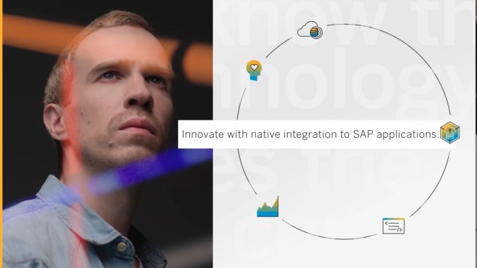 Perfekt in die SAP Anwendungen integriert: SAP Business Technology Platform ist Basis für alle SAP-Lösungen. (c) SAP