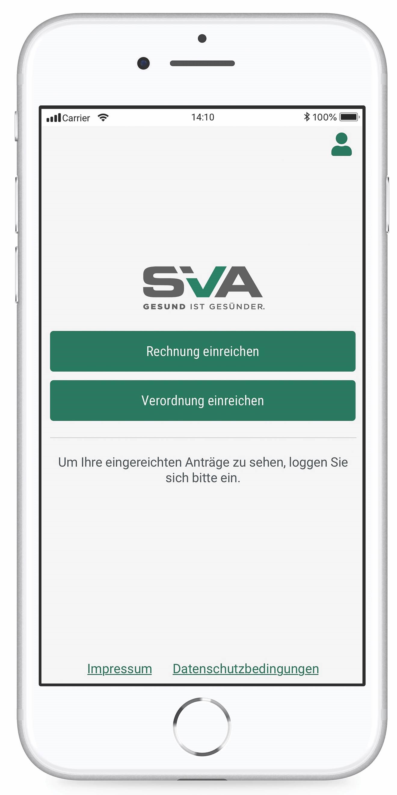 Die SVA-App ist gratis im Google Play-Store oder Apple App-Store verfügbar.