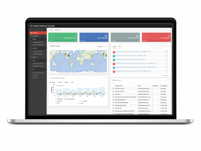 SafeConsole ist sowohl in einer Cloud-Variante als auch als On-Premises-System erhältlich.