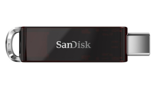 Der weltkleinste 1 TB USB Flash Drive von SanDisk ist eine Lösung für USB-Type-C-Anschlüsse. (c) SanDisk