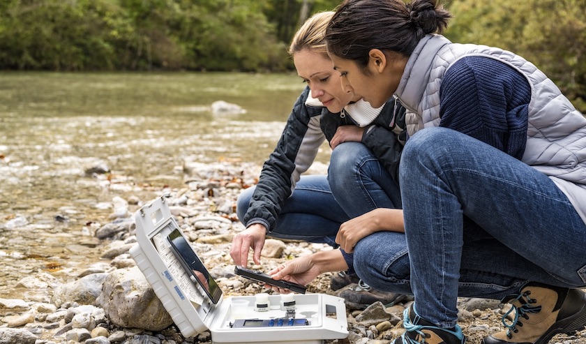 Die Untersuchung der Wasserqualität und Wassermanagement ist ein wesentlicher Bestandteil von IBMs Nachhaltigkeitsprojekten. (c) IBM