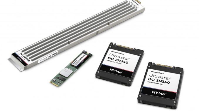 Die neue Ultrastar-NVMe-SSD-Familie: Ultastar-DC-SN640- und DC-SN340-SSD.