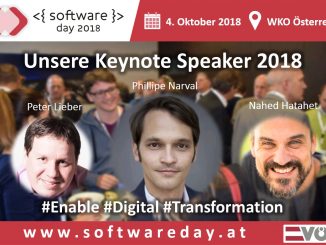 Am vom VÖSI veranstalteten Software Day 2018 gibt es Keynotes von Peter Lieber (VÖSI-Präsident, CEO bei Sparx Systems), Philippe Narval (Geschäftsführer European Forum Alpbach) und Nahed Hatahet (VÖSI-Vorstandsmitglied, CEO bei HATAHET).