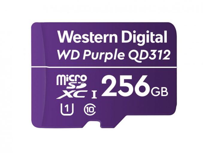 Die Western Digital WD Purple SC QD312 Extreme Endurance microSD-Karte. (c) Western Digital