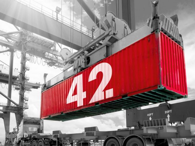 „Container 42“ ist ein Symbol für die Transformation. (c) Havana Orange