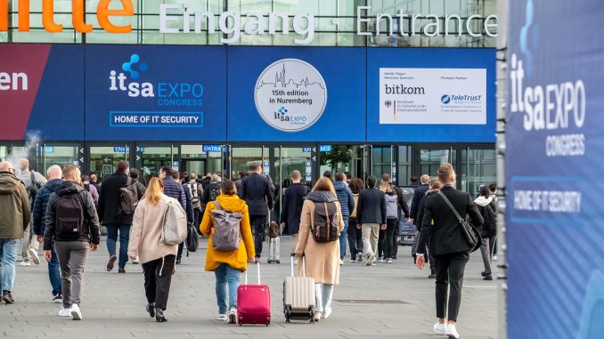 Die it-sa Expo&Congress, Europas größte Fachmesse für IT-Sicherheit, öffnet vom 7. bis 9. Oktober 2025. (c) NürnbergMesse