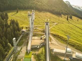 chattenbergschanze Oberstdorf: Canon druckt längstes digitales Foto der Welt (c) Jochen Kohl - K2 Studio