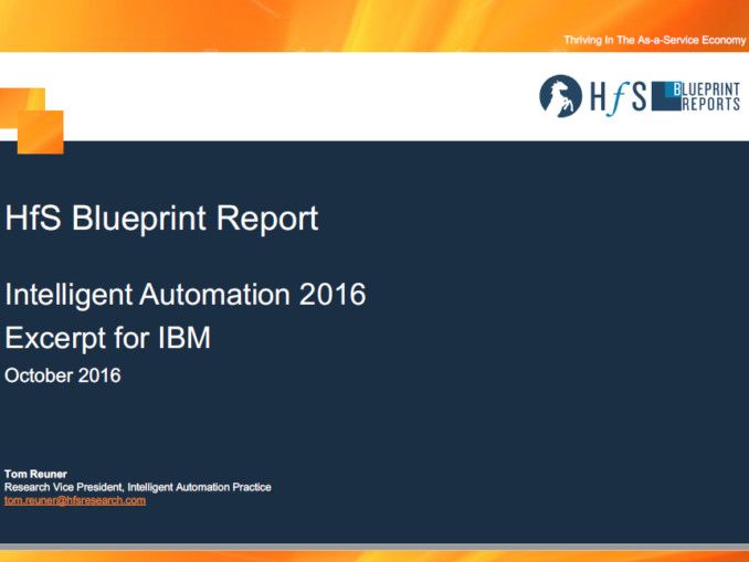 Service-Revolution mit Intelligent Automation (c) IBM