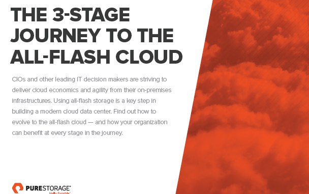 Der dreistufige Einstieg in die All-Flash Cloud (c) Pure Storage