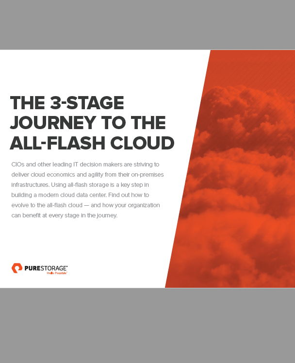 Der dreistufige Einstieg in die All-Flash Cloud (c) Pure Storage