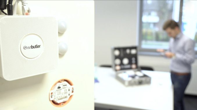 Die Smart-Home-Lösung Wibutler vernetzt Produkte unterschiedlicher Kommunikationsstandards und Hersteller und ermöglicht die Steuerung des Smart Homes per Knopfdruck, per Sprachbefehl oder per App.